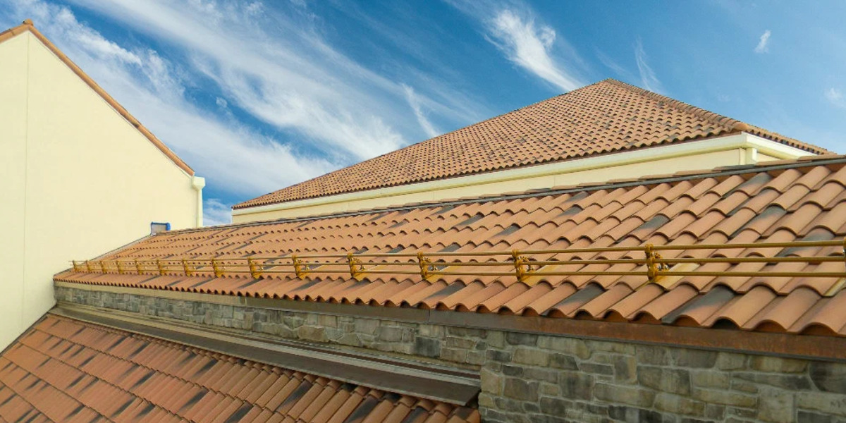 Custom Snow Guards for Ludowici Spanish Clay Tile Roof