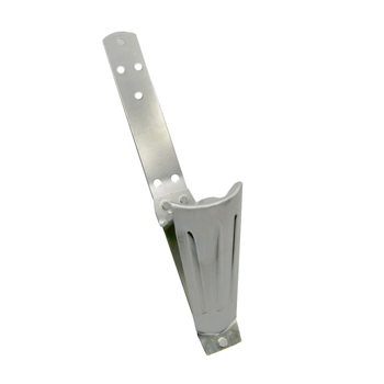 Fusion Guard 11 Silver Pad-Style Snow Guard for Synthetic Roofs